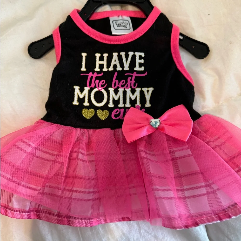 SIMPLY WAG BLACK AND PINK 